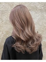 イト(ito.)&nbsp;ピンクベージュウェーブ_ミニウルフ_テラコッタ_くすみブルー