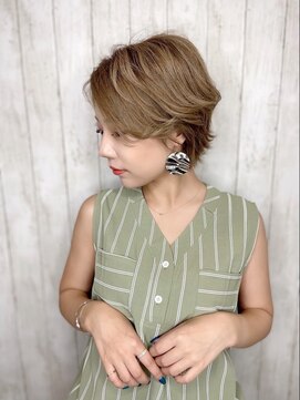 アレンヘアー 京橋店(ALLEN hair) ハイトーンショート