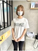 ブリーチでミルクティーベージュ