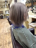 スミ(sumi)&nbsp;裾カラー/ミルクティーベージュ/20代30代40代◎岩田