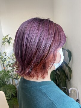 スレッド(SRED) オレンジ × バイオレット