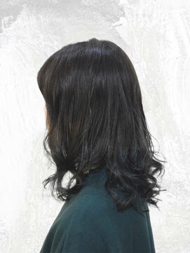 オーヘアー 南柏(OxO Hair) mix巻/黒髪ゆるふわ/南柏