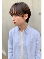 ナイン(nine)&nbsp;【吉祥寺/荻野元気】耳掛けショート　バング有無可 40代50代60代