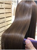 カラーエステで柔らかツヤ髪［髪質改善/縮毛矯正/ヘナ/千葉駅］