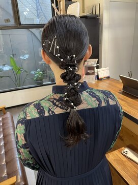 ステア メゾン(stir maison) 可愛くなりすぎない☆タイトヘアアレンジ/MIKU