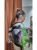 成人式着付けヘアセット