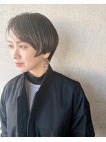 ラトリエコンタン(L´atelier Content)&nbsp;【Lateliercontent MIHO】ハンサムショート前髪伸ばしかけ