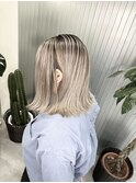 バレイヤージュ ハイトーン ハイライト