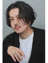 アドール(ADOR)&nbsp;メンズボブニュアンスパーマ【ADOR 松本爽汰】