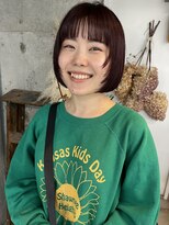 シック(sick)&nbsp;変形ミニボブ【福岡/ショート・ボブ×パーマ】