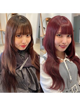 レンク(LENC) ブリーチなしのダブルカラー