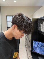 ステージ(STAGE)&nbsp;シースルーマッシュ　シャドウパーマ　ダウンパーマ