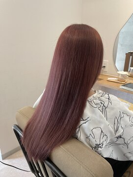 アムアム(amu_amu) 透明感抜群外国人風カラー★カット+イルミナカラー+うる艶TR