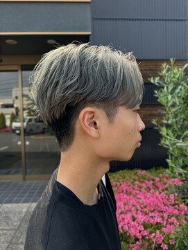 ラテ(LATTE) ショートセンターパート