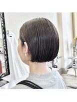 ヘアー キュア トランク(Hair Cure TRUNK)&nbsp;ミニボブ。ブラウンブラックカラー