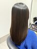 縮毛矯正+ヘアケアコース+メンテナンスカット￥30800～
