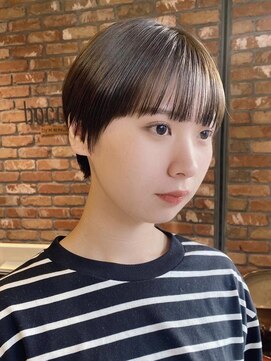 ボコカ(bococa) 【macana指名】オリーブベージュ ブリーチなし ショート