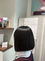 アース オーセンティック 松山銀天街店(EARTH Autentic) ストレートパーマ+ボブカット