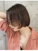 軽い仕上がり顔まわりレイヤーウイングボブ[下北沢/下北沢駅]