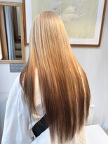 マニア(mania.)&nbsp;ベージュブラウングラデーションカラーハイトーンケアブリーチ