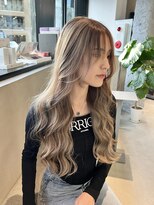 ロカリタ キョウト 河原町三条店(ROCAReTA kyoto)&nbsp;ブリーチ2回：ブラウンベージュ