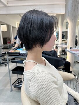 ロンドネートゥル 新潟(Lond naitre) 新潟／万代　髪質改善／チェリーレッドレイヤー