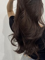 エヌユー(nu) 透け感のあるナチュラルブラウンアッシュ