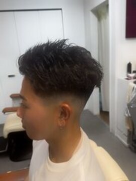 ディライトヘア 本山店(DELIGHT HAIR) スパイキーショート　ツーブロック　フェードスタイル