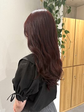 ボルドーカラー！