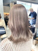 サンクプロジェクト(cinq PROJECT)&nbsp;原宿韓国顔まわりミルクティーベージュミルクティーグレージュ