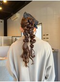 編みおろしツイン