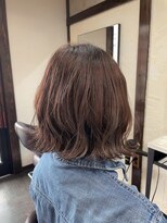 アクアマリン8810 ハチハチイチゼロ(AQUA MARINE 8810)&nbsp;アンブレラカラー/こなれミディ/イメチェン/前髪/北習志野