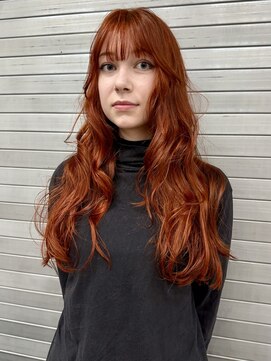 ロックス バイ マグ 松本(rocks BY MAG) ダブルカラーアプリコットオレンジレッドピンク韓国