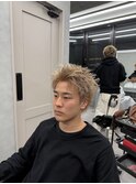 ホワイトベージュアクティブスパイキーショート