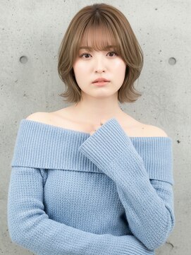 ビビディバビディブー 枚方ビオルネ店(Bibbidi.bobbidi.boo) 顔周りレイヤーくびれボブ