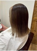 フェイスフレーミング ブリーチカラー ハイトーン 髪質改善