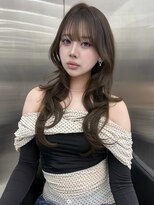 アイヴァン(AIVAN) シャギーカット/セミロングレイヤー/オリーブベージュ lll