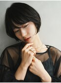 大人可愛い20代30代40代50代小顔ショートボブナチュラルショート