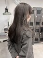 アペット(Appet)&nbsp;暗髪でも透け感のあるカラー