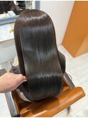 暗髪×髪質改善トリートメント