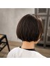 ［高発色×透明感］デザインカット+ケアカラー