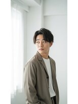 グッド(good！)&nbsp;好感度を引き上げる、知的なメンズセンターパート【黒髪・暗髪】