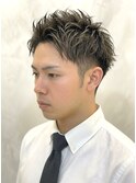 清潔感ツーブロックビジネスショート/カジュアル短髪ヘア