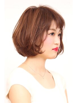 リンク ヘアーアンドメイク(Link hair&mke) ふんわりボブ