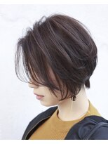 ヘアーメイクオズ(hair make O/S)&nbsp;担当 照井 センシュアルショート×ナチュラルグレージュ