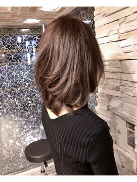 ミッシェル アフロート(michelle afloat) Cカーブレイヤー10代20代30代40代50代小顔ひし形ふんわり動き