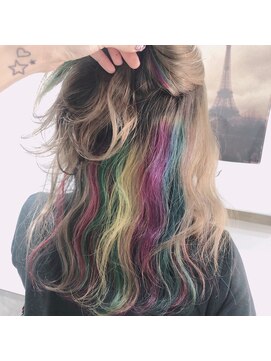 レガシーヘアーデザイン(Legacy hair design) 「インナーユニコーンカラー」