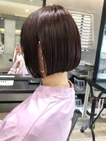 トルネード(TORNADO)&nbsp;韓国風切りっぱなしボブ　チェリーブラウン　タンバルモリ☆