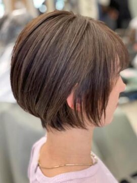 グランシュ 青葉台店(GranCieux) クリーミーベージュ×ショートボブ