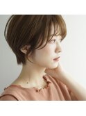 ナチュラルショートボブ
